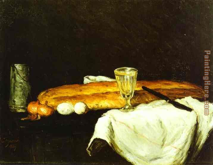 Paul Cezanne Bread and Eggs